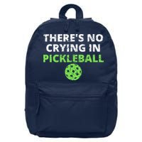 There's No Crying In Pickleball Paddles Sport 16 in Basic Backpack