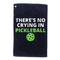 There's No Crying In Pickleball Paddles Sport Golf Towel