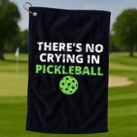 There's No Crying In Pickleball Paddles Sport Golf Towel