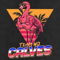 Team No Calves Flamingo Bodybuilding Gym Fitness Training 11oz C Handle Ceramic Mug