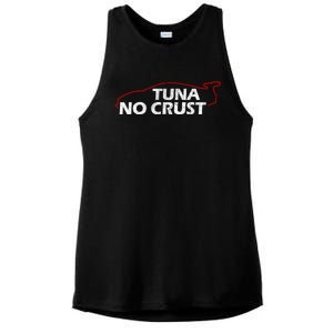 Tuna No Crust Cool For Tuna Lovers Gift Ladies PosiCharge Tri-Blend Wicking Tank