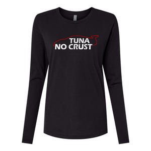 Tuna No Crust Cool For Tuna Lovers Gift Womens Cotton Relaxed Long Sleeve T-Shirt