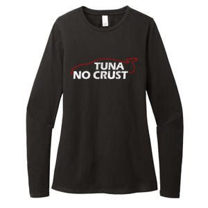 Tuna No Crust Cool For Tuna Lovers Gift Womens CVC Long Sleeve Shirt