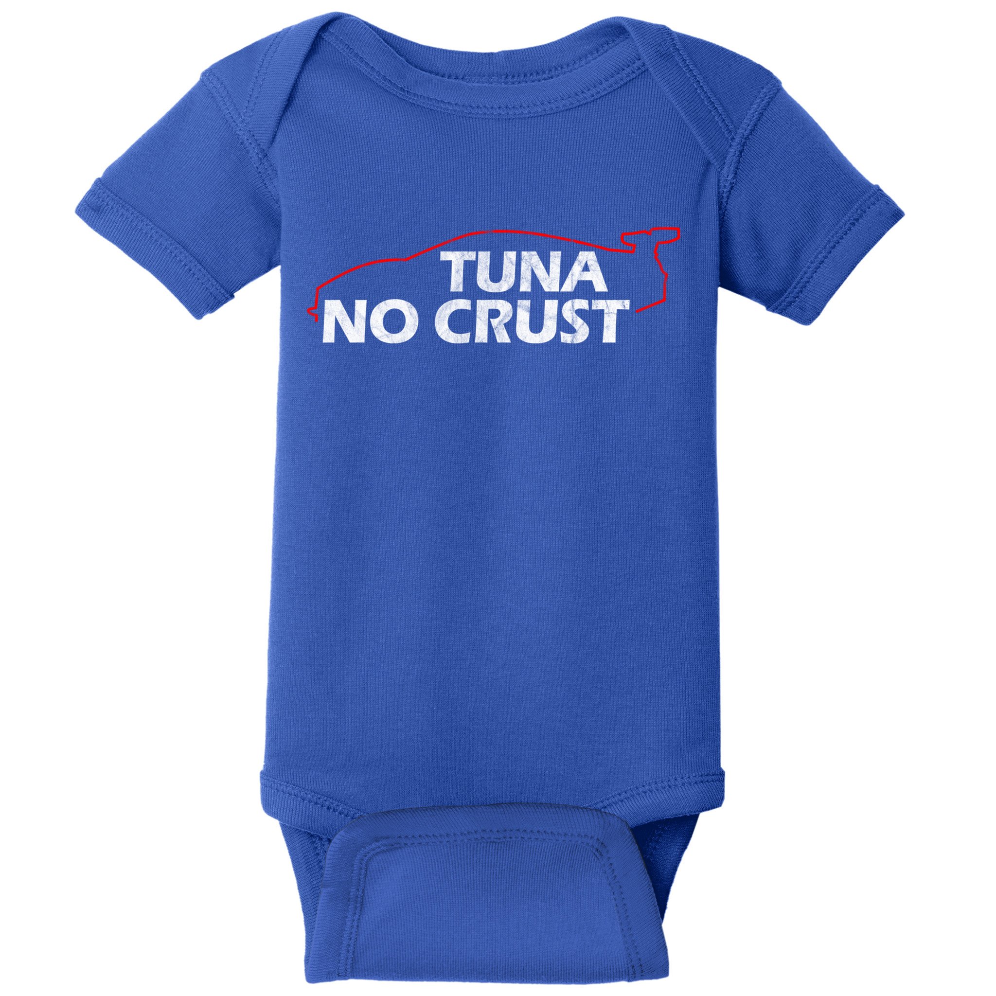 Tuna No Crust Cool For Tuna Lovers Gift Baby Bodysuit
