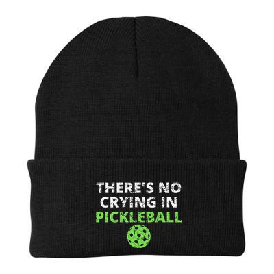 ThereS No Crying In Pickleball Paddles Sport Beanie