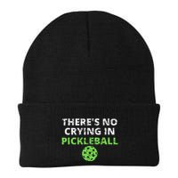 ThereS No Crying In Pickleball Paddles Sport Beanie
