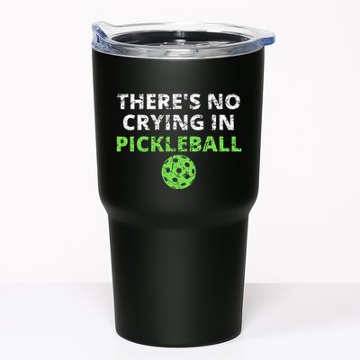 ThereS No Crying In Pickleball Paddles Sport Tumbler