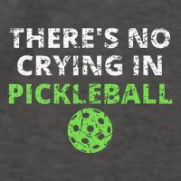ThereS No Crying In Pickleball Paddles Sport Vector Backpack