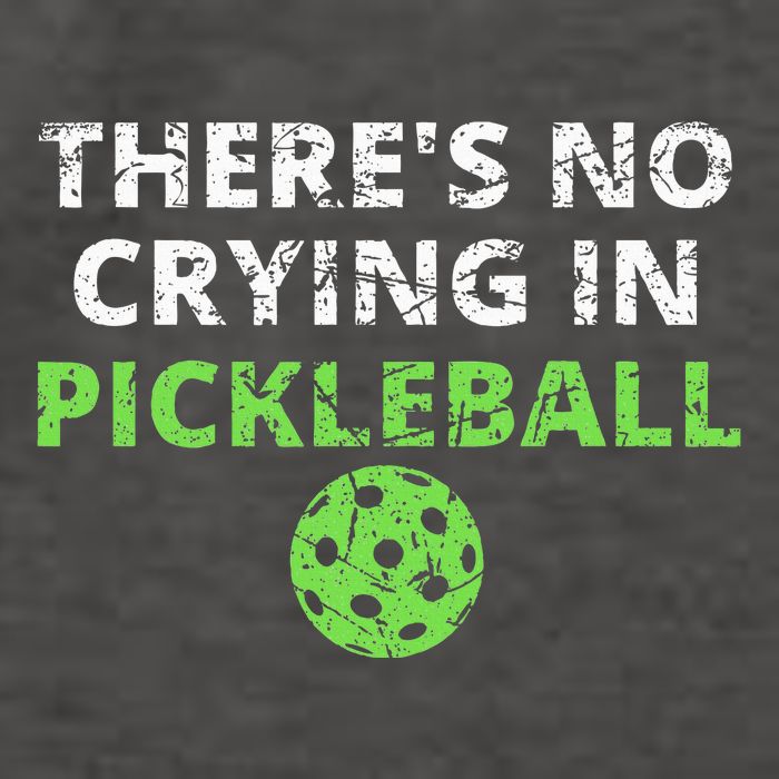 ThereS No Crying In Pickleball Paddles Sport Vector Backpack