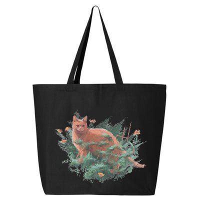 Threadless Nate Christenson Impressionist Cat 25L Jumbo Tote