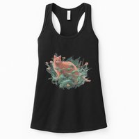 Threadless Nate Christenson Impressionist Cat Womens Tank Top