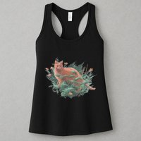 Threadless Nate Christenson Impressionist Cat Womens Tank Top