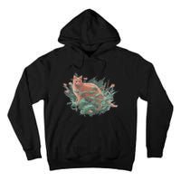 Threadless Nate Christenson Impressionist Cat Tall Hoodie