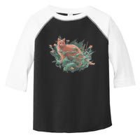 Threadless Nate Christenson Impressionist Cat Toddler Fine Jersey T-Shirt
