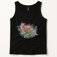 Threadless Nate Christenson Impressionist Cat Tank Top