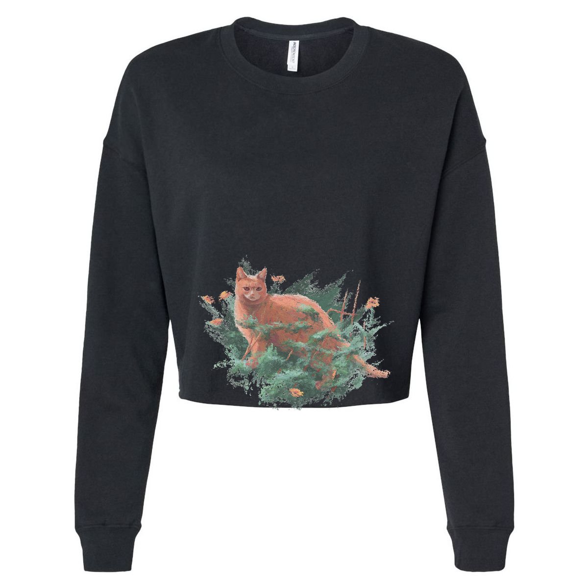 Threadless Nate Christenson Impressionist Cat Kids Hoodie