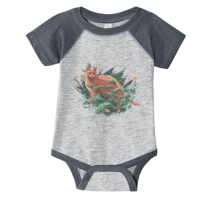 Threadless Nate Christenson Impressionist Cat Infant Baby Jersey Bodysuit