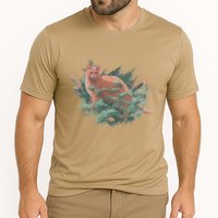 Threadless Nate Christenson Impressionist Cat Performance Shirt