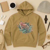 Threadless Nate Christenson Impressionist Cat Hoodie