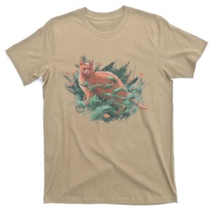 Threadless Nate Christenson Impressionist Cat T-Shirt