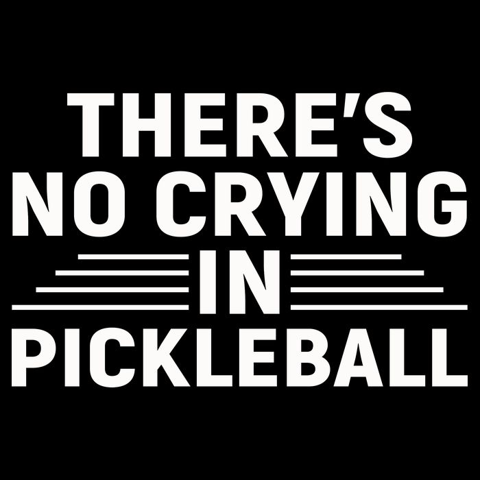 There’s No Crying In Pickleball For Player Team Sport Backpack
