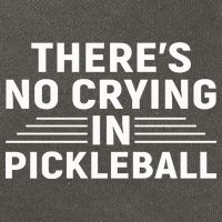 There’s No Crying In Pickleball For Player Team Sport Cotton Canvas Backpack