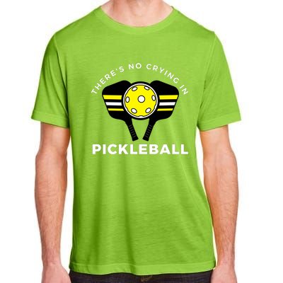 There's No Crying In Pickleball Adult ChromaSoft Performance T-Shirt