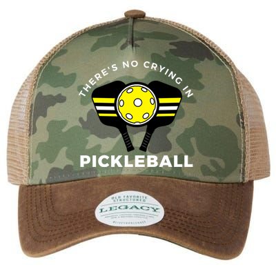 There's No Crying In Pickleball Legacy Tie Dye Trucker Hat