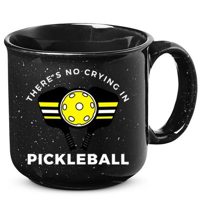 There's No Crying In Pickleball 15oz Campfire Ceramic Mug