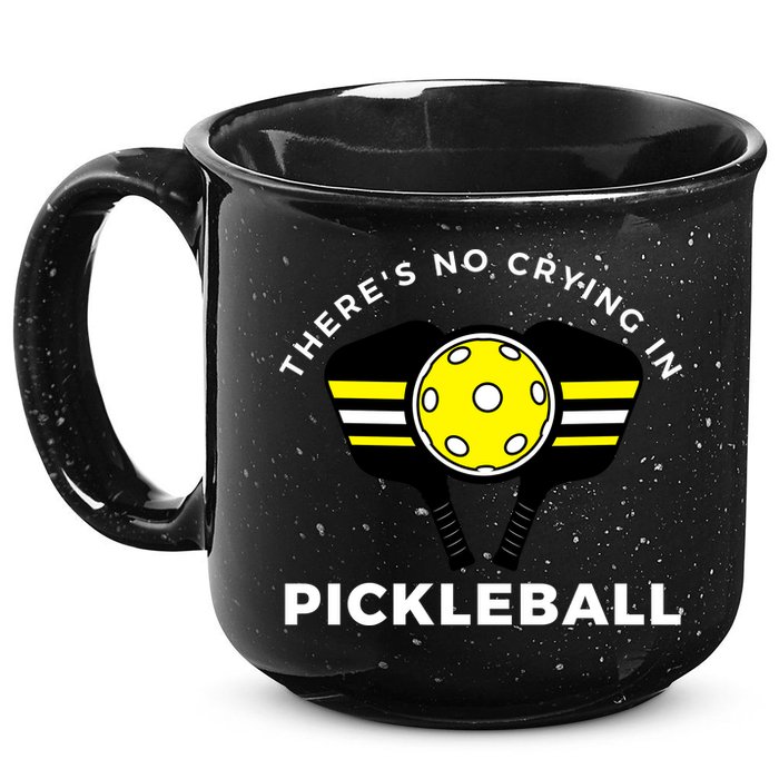 There's No Crying In Pickleball 15oz Campfire Ceramic Mug