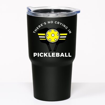 There's No Crying In Pickleball Tumbler