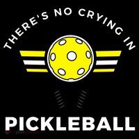 There's No Crying In Pickleball Youth Performance Sprint T-Shirt