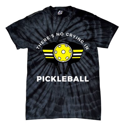 There's No Crying In Pickleball Tie-Dye T-Shirt