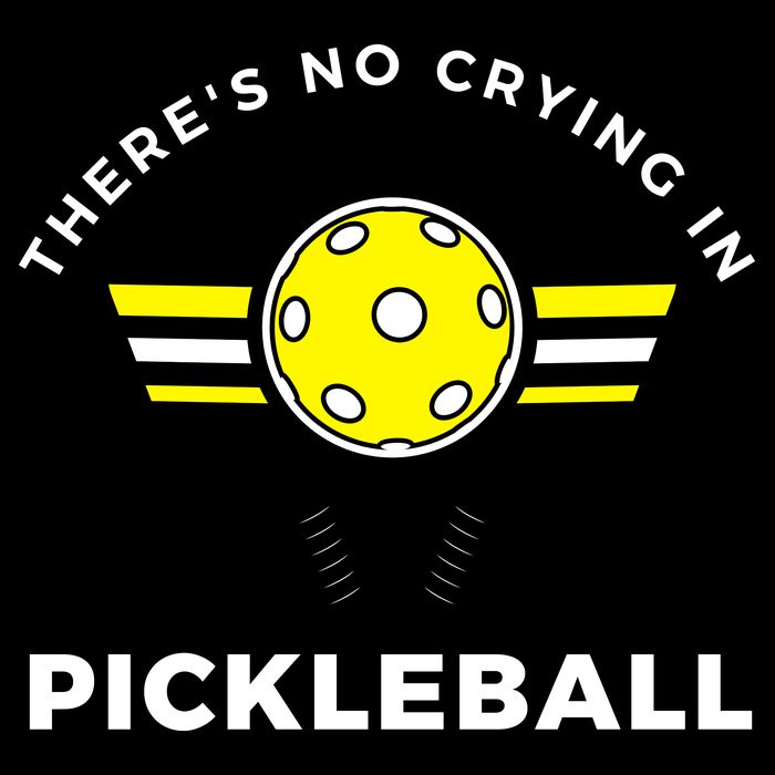 There's No Crying In Pickleball Toddler Hoodie