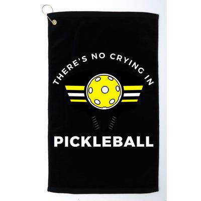 There's No Crying In Pickleball Golf Towel