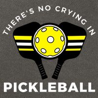 There's No Crying In Pickleball Cotton Canvas Backpack