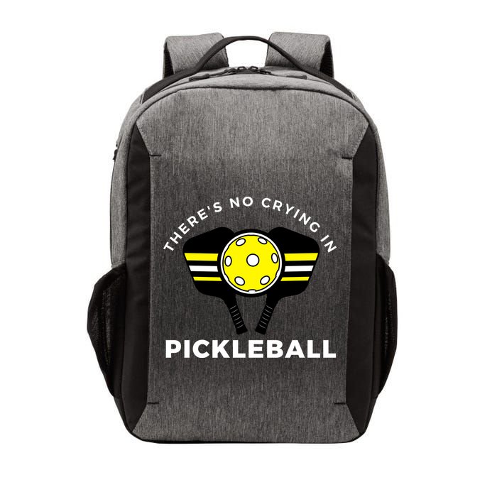 There's No Crying In Pickleball Vector Backpack