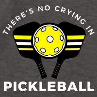 There's No Crying In Pickleball Vector Backpack