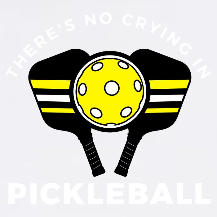 There's No Crying In Pickleball Garment-Dyed Sweatshirt