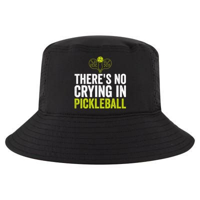 There's No Crying In Pickleball Player TShirt Cool Comfort Performance Bucket Hat