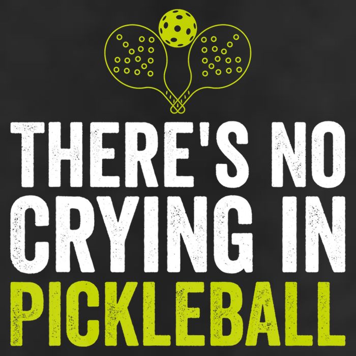 There's No Crying In Pickleball Player TShirt Cool Comfort Performance Bucket Hat