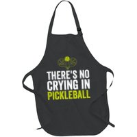 There's No Crying In Pickleball Player TShirt Apron