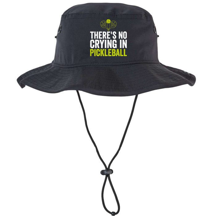 There's No Crying In Pickleball Player TShirt Bucket Hat