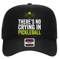 There's No Crying In Pickleball Player TShirt Trucker Hat
