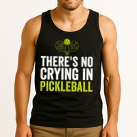 There's No Crying In Pickleball Player TShirt Tank Top