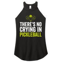 There's No Crying In Pickleball Player TShirt Women's Perfect Tri Rocker Tank