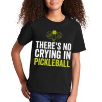 There's No Crying In Pickleball Player TShirt Kids T-Shirt