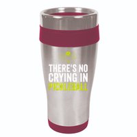 There's No Crying In Pickleball Player TShirt 16oz Travel Tumbler