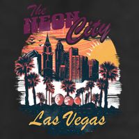 The Neon City Las Vegas 11oz C Handle Ceramic Mug