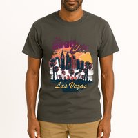 The Neon City Las Vegas Tall T-Shirt